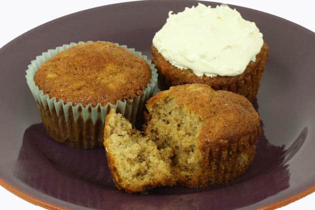 Apple banana muffins