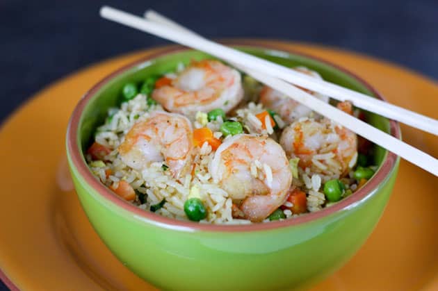 Shrimp fried rice recipe