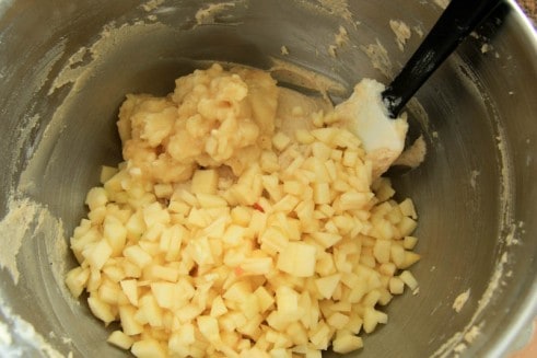 Apple Banana Muffins-8