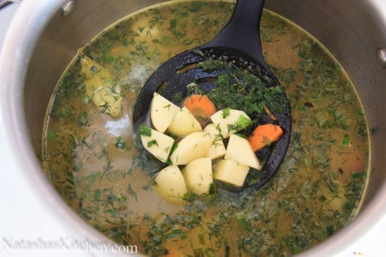 Russian Mushroom and Potato Soup Recipe-5