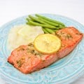 Our Favorite Baked Salmon Recipe - juicy, flaky and super delicious. A 5-Star recipe!! | natashaskitchen.com