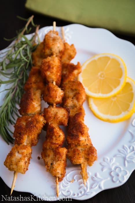 Skewers Chicken  easy chicken breaded mayo Breaded