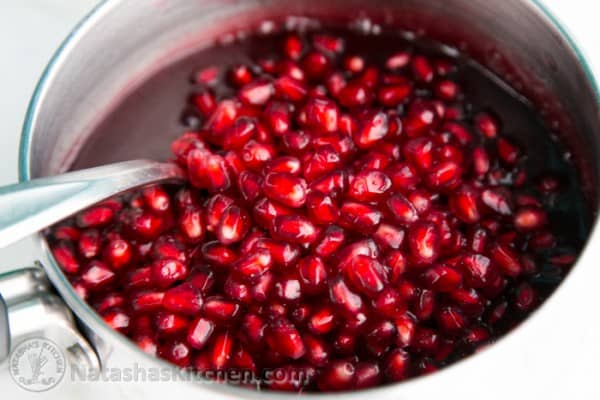 Pomegranate Christmas Cake_-35