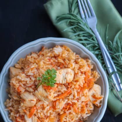 Ukrainian Rice Ukrainian Chicken Plov