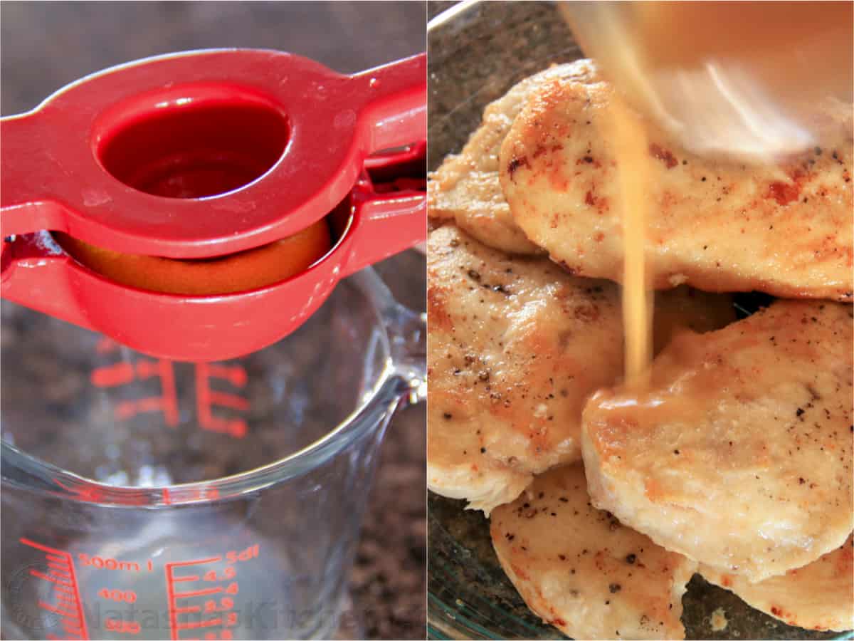 Lemon and White Wine Chicken - Natasha's Kitchen