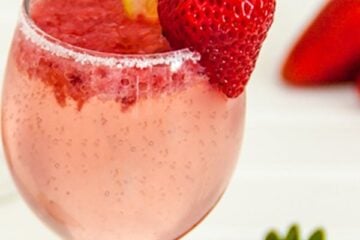 This punch is easy peasy. It requires very little effort. All you do is stir! I can't really call it a recipe; more like a great idea.
