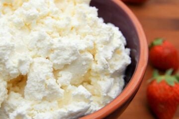This is my mom's method of making farmers cheese. Grandma made this cheese in Ukraine. Steps are easy and the results are wonderful!