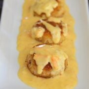 Russian Tefteli are basically amazing meatballs in a cream sauce which can be served for lunch, dinner or as an appetizer with toothpicks. Amazing.