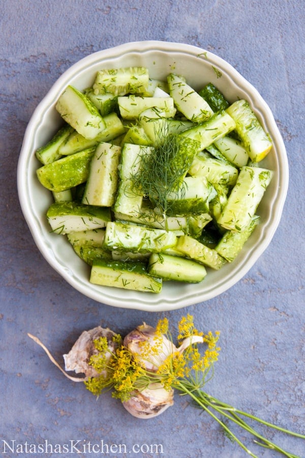 Fresh Cucumber Salad Recipe-image