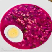 holodnik soup in bowl