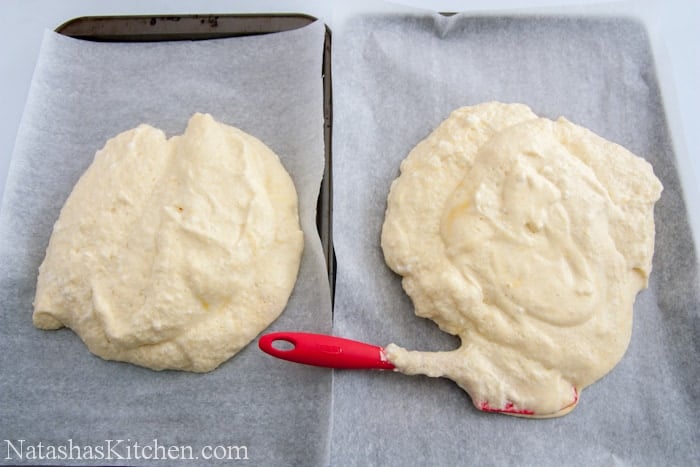 Biskvit Raspberry Roulade (Roulette) Cake - Рулет