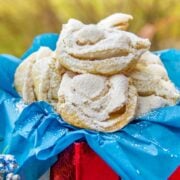 These Meringue Cookies are worthy of being on the Christmas cookie list! These meringue cookies are soft, chewy and crisp. Beautiful and delicious!