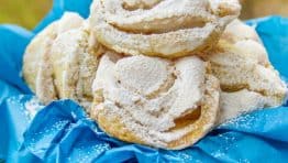These Meringue Cookies are worthy of being on the Christmas cookie list! These meringue cookies are soft, chewy and crisp. Beautiful and delicious!