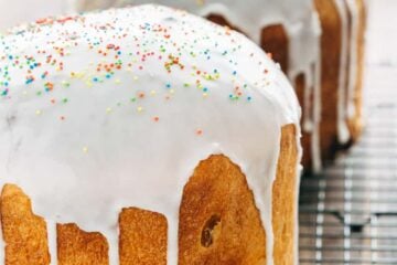 Paska (also known as Kulich) is a classic Easter Bread. It's a wonderful Easter tradition.