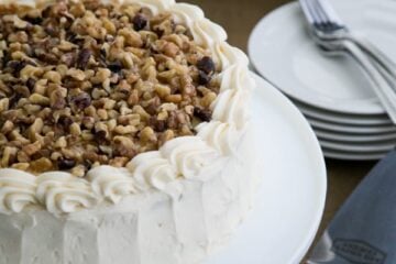 The naturally sweet carrots in this Healthier Carrot Cake, combined with honey and applesauce take it to a whole new, and quite nutritional, level.