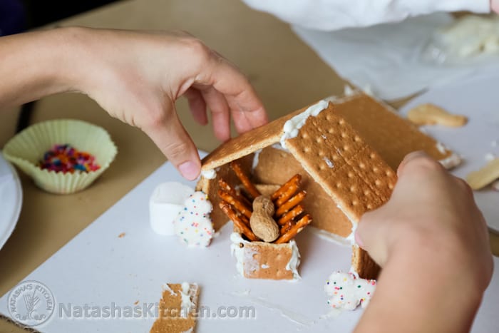 Gingerbread Nativity Manger Scene