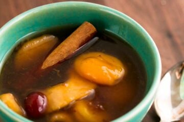 This is a winter kissel that calls for dried fruit. You know what's awesome? You can use any kind of dried fruit you want because it's always in season!