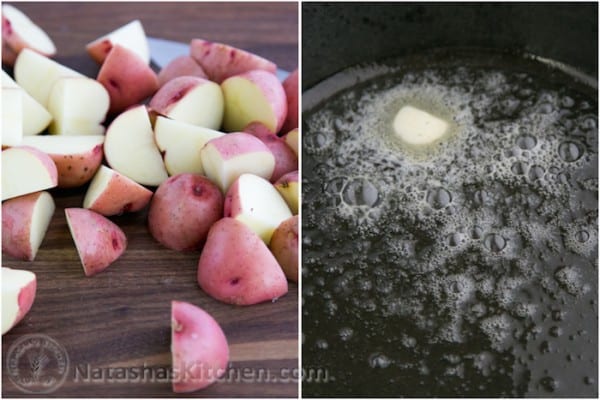Crisp Saut&eacute;ed Red Potatoes 1