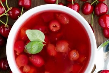 Kissel was one of our favorite childhood treats.&nbsp;This cherry soup kissel recipe is really easy to make and has just 4 ingredients.