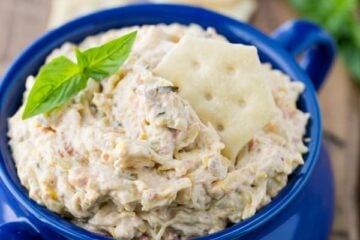 Serve this zucchini dip warm over crackers, or fresh French bread. So good! @natashaskitchen