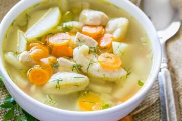 Easy and delicious chicken and dumpling soup. Classic comfort food. @natashaskitchen