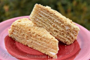 The classic Spartak cake is absolutely worth making! It is a family favorite layer cake recipe that has been handed down through generations. Fantastic!
