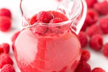 Raspberry Maple Syrup - So easy! Makes any breakfast feel like a special occasion! @natashaskitchen