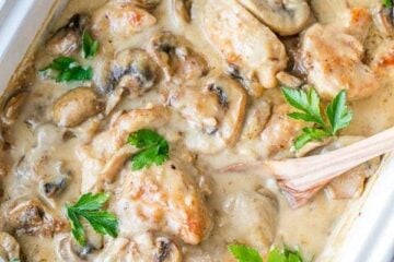 Creamy Chicken and Mushroom Casserole