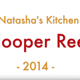 A close up that says Natasha's Kitchen Blooper Reel 2014