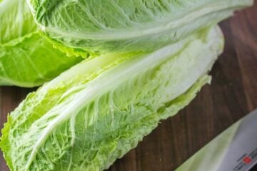 How to Cut Romaine Lettuce - A quick video tutorial @natashaskitchen