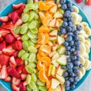 This Fruit Salad with Orange Poppy Seed Syrup is so easy & perfect for parties! @natashaskitchena