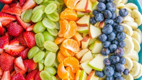 Fruit Salad with Orange Poppy Seed Syrup