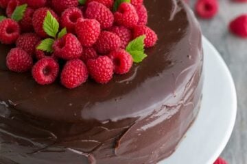 Poppy Seed Sour Cream Cake | NatashasKitchen.com