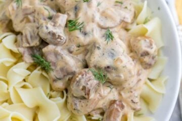 Slow Cooker Beef Stroganoff | NatashasKitchen.com