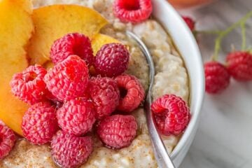 Steel Cut Oats are surprisingly easy to make - it&rsquo;s the only kind of oatmeal my son loves. The texture, flavor and goodness of real oatmeal can&rsquo;t be beat! | natashaskitchen.com