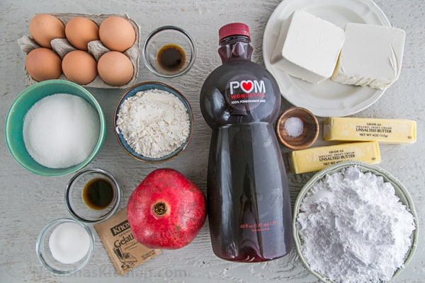 Pomegranate Christmas Cake Recipe - Image 2