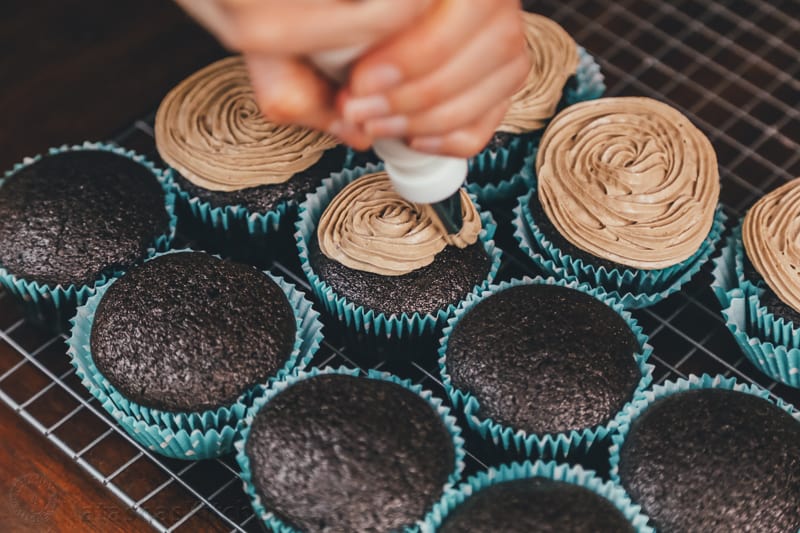 Eggless Chocolate Cupcakes - Image 13