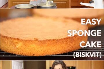 How to make a 4-ingredient sponge cake (genoise cake) | natashaskitchen.com