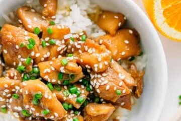 Easy Teriyaki Chicken Recipe that tastes better than takeout. This chicken teriyaki is a family favorite! Simple easy dinner idea. We served it over buttery white rice with broccoli. Yum! | natashaskitchen.com