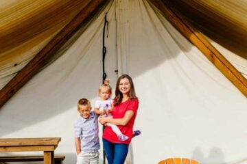 What is glamping? Find out what glamping really is. You'll never look at camping the same way again! | natashaskitchen.com