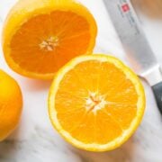Watch this video on how to cut an orange in 3 creative ways. Oranges are perfect for decorating cakes, creating beautiful fruit platters, and in salads! | natashaskitchen.com