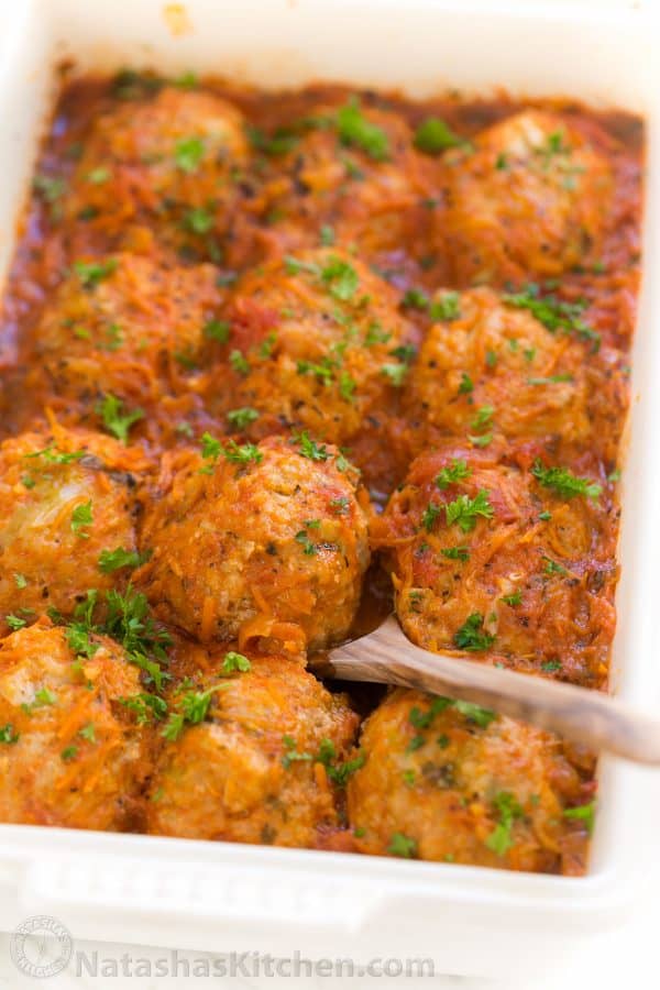 A dish with lazy cabbage rolls 