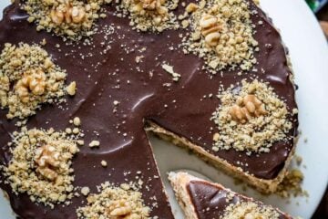 Royal Walnut Cake is beautiful and delicious! The Russian buttercream frosting will surprise you. Everything about this walnut cake is good! (Video Recipe) YOU CAN DO THIS! | natashaskitchen.com
