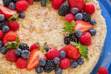 An easy, no-bake Napoleon Cake with the same great flavors of a classic napoleon cake. The layers soften under custard cream making it irresistibly soft! | natashaskitchen.com