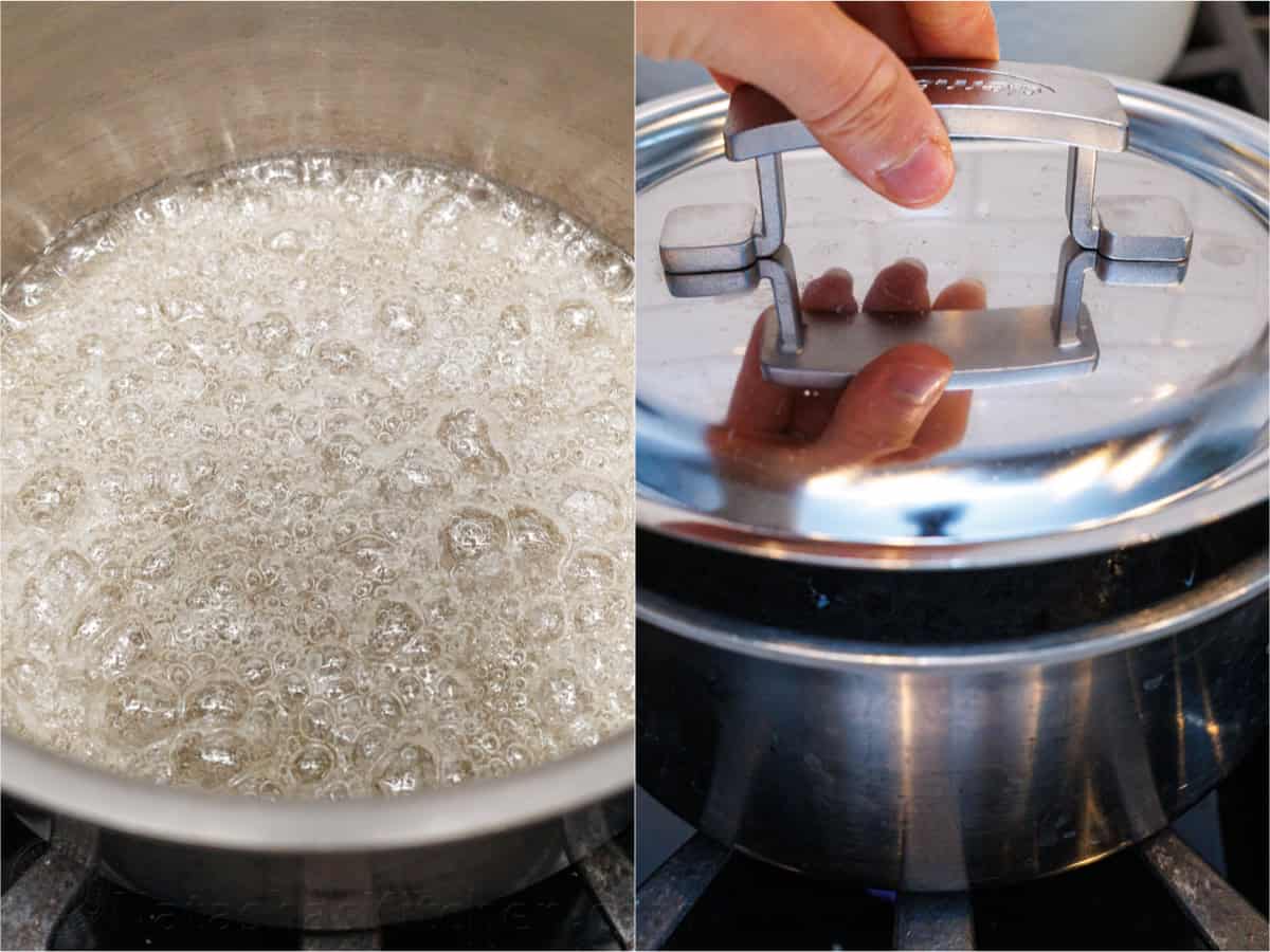 How to prevent crystallization and remove sugar crystals from the sides with as lid. 