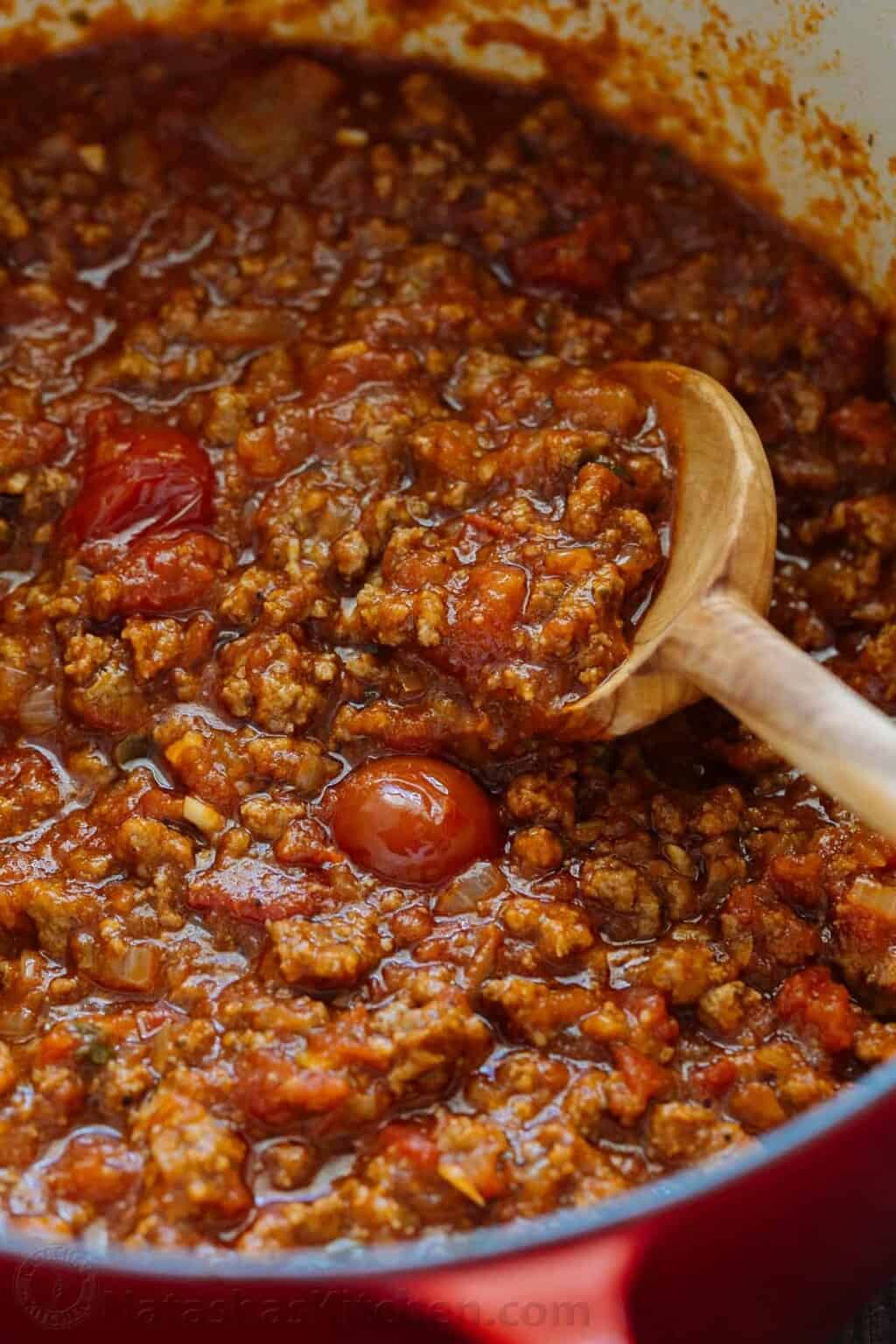 Spaghetti Meat Sauce Recipe
