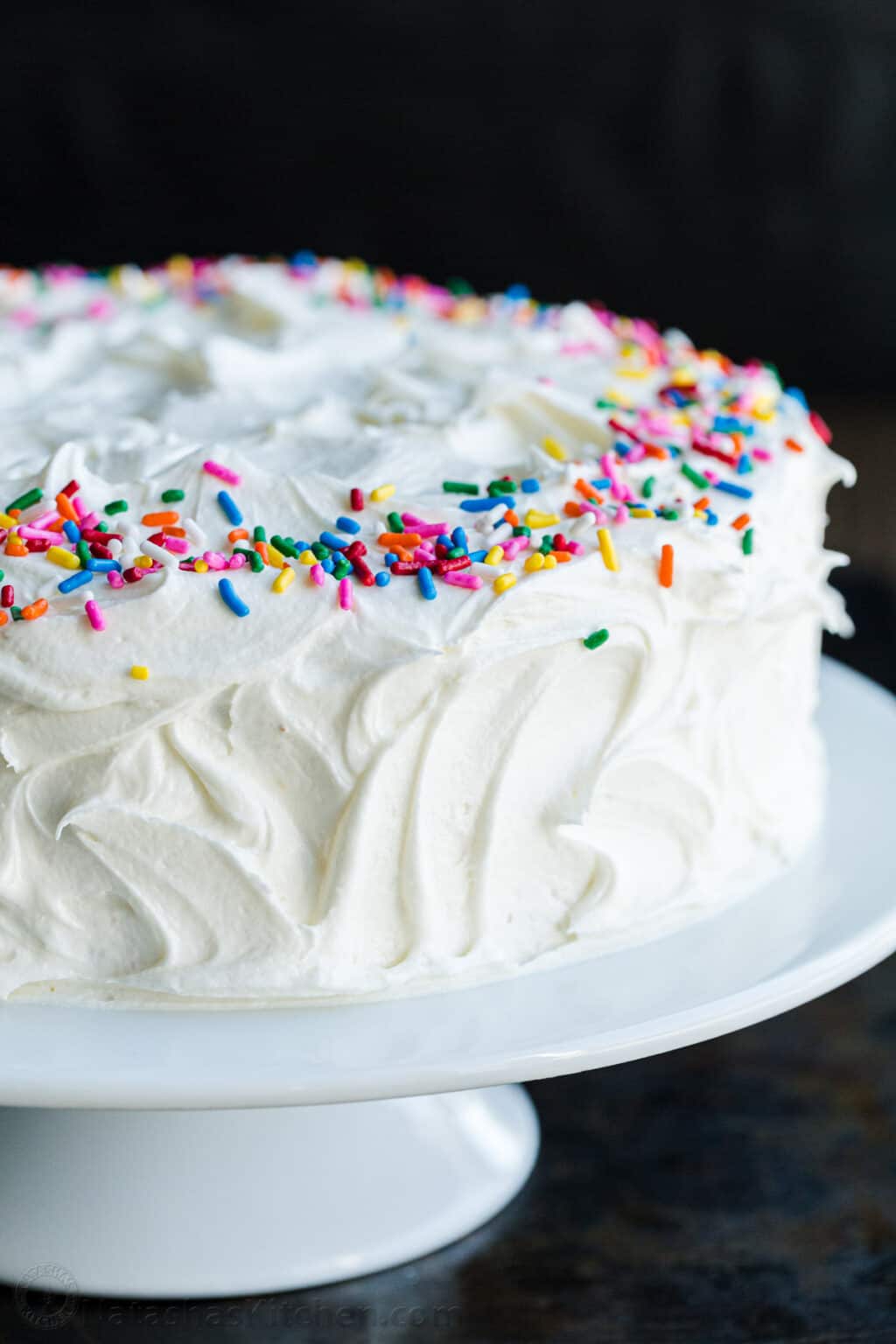 Vanilla Cake Recipe (VIDEO) - NatashasKitchen.com