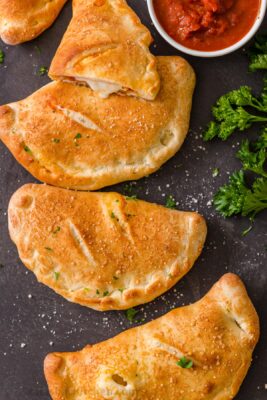 Easy Calzone Recipe - NatashasKitchen.com