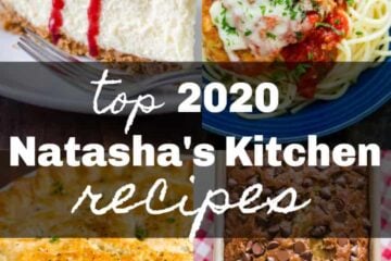 4 top recipes with cheesecake, chicken parmesan, pie and bread