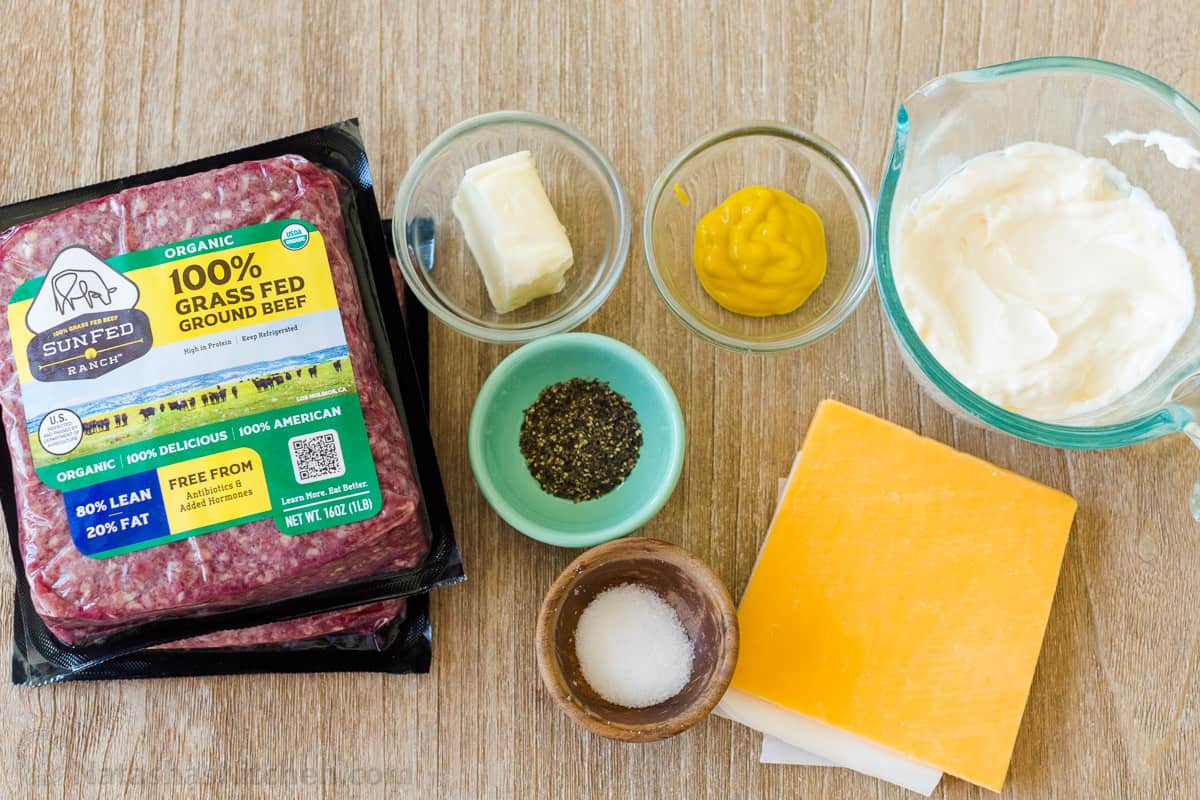 A restaurant-style Smash Burger is one of the tastiest ways to cook a burger. You’ll love the double patty with melted cheese in between. Ingredient for smash burgers